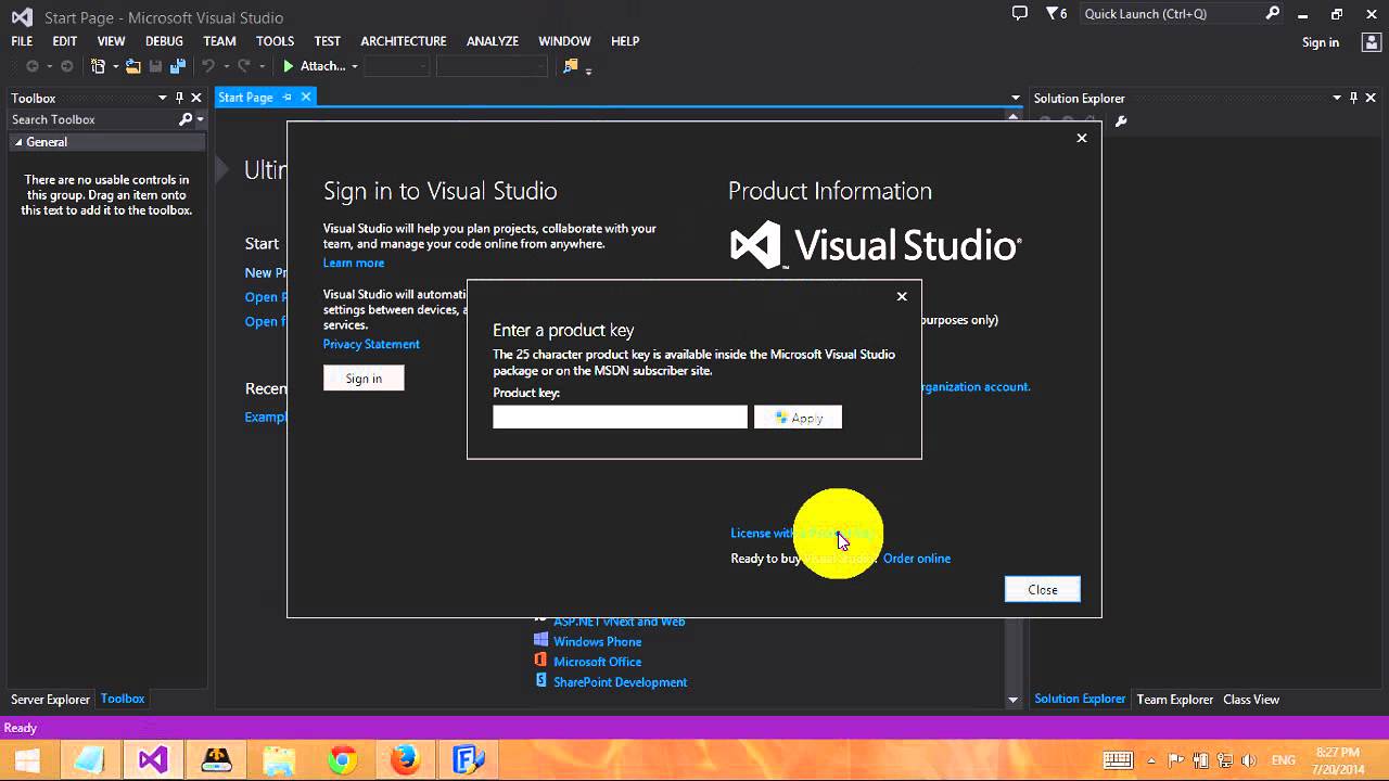 Visual Studio For Mac Enter Product Key